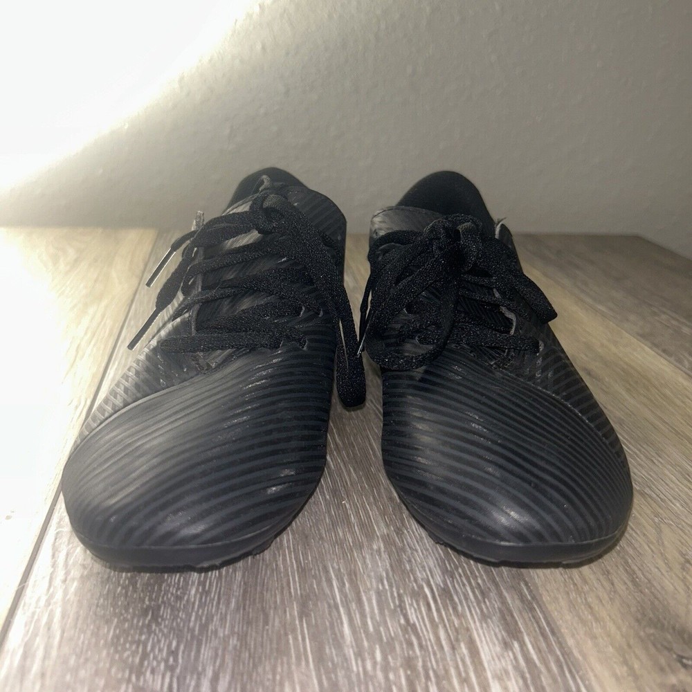Adidas Nemeziz 19.4 FxG Boys Kids Soccer Cleats US Size 4.5 Black Gold EG3175 - Picture 3 of 8